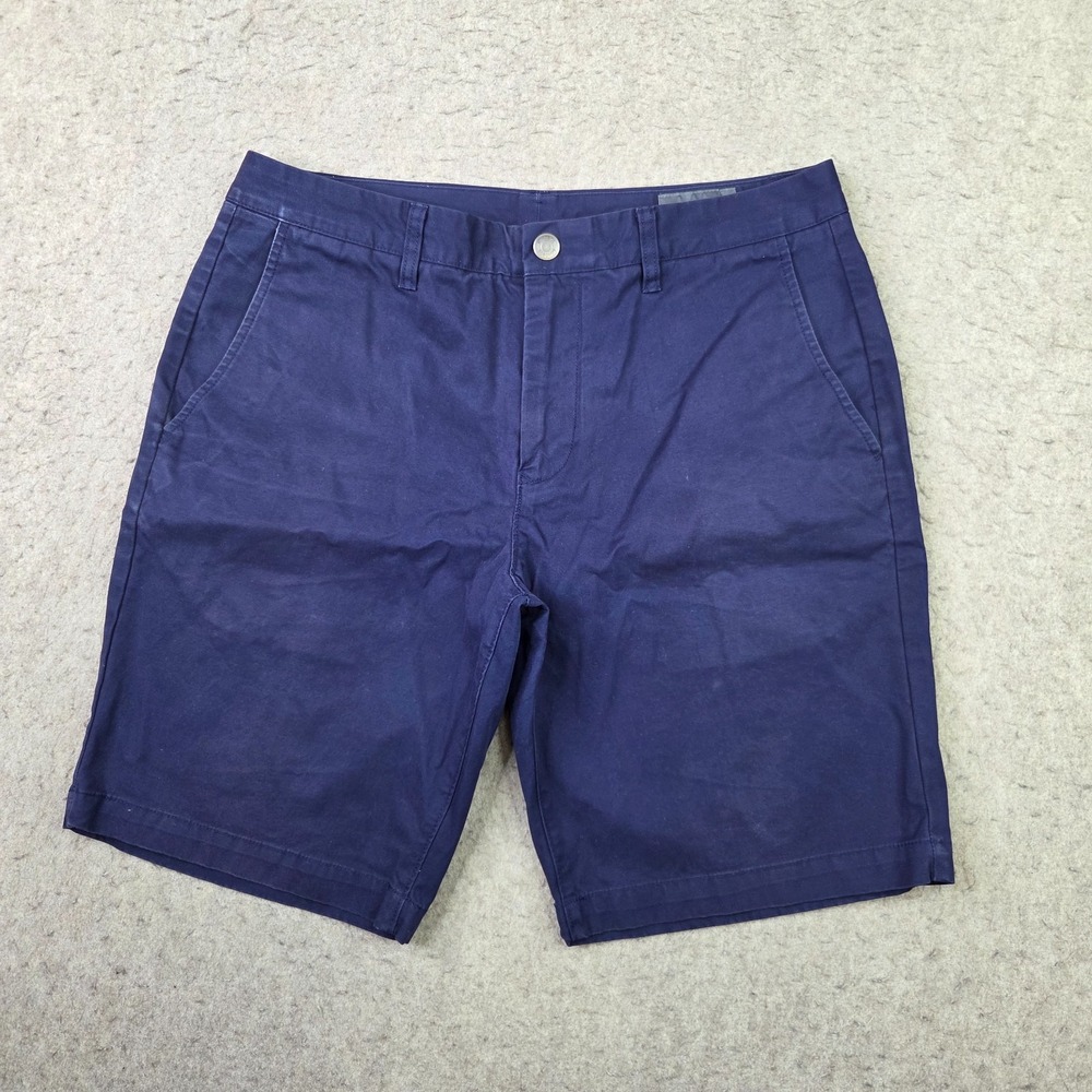 Bonobos Stretch Washed 9" Chino Shorts Navy 33 Preppy Yacht Old Money Coastal